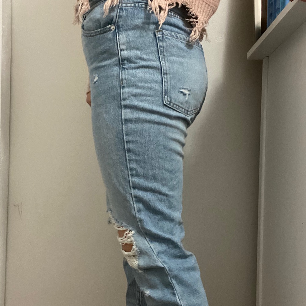 Garage mom jeans worn once size 11 waist 30